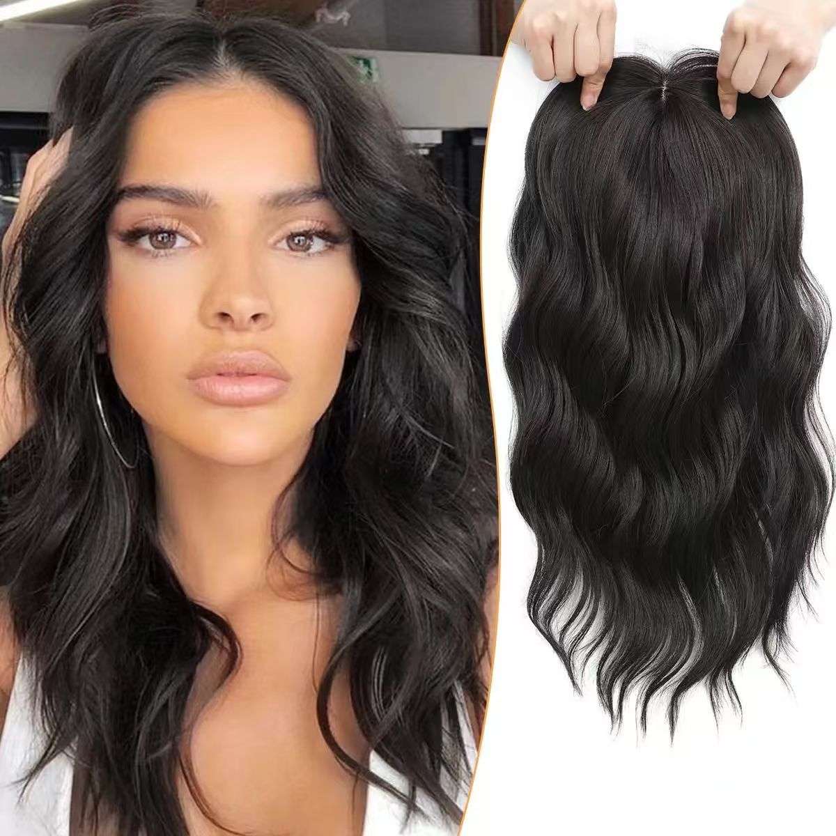 Veliselle Hair Topper – Natural Fullness in Seconds