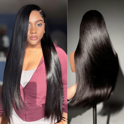 US Only | Luvme All-Day Comfort™ Wig 180% / 250% Density Bone Straight with Baby Hair PartingMax Glueless 7x6 Closure HD Lace Wig Pre-Cut Lace